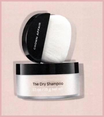 crown affair dry shampoo
