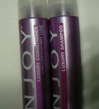 enjoy shampoo and conditioner