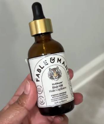 fable and mane hair oil