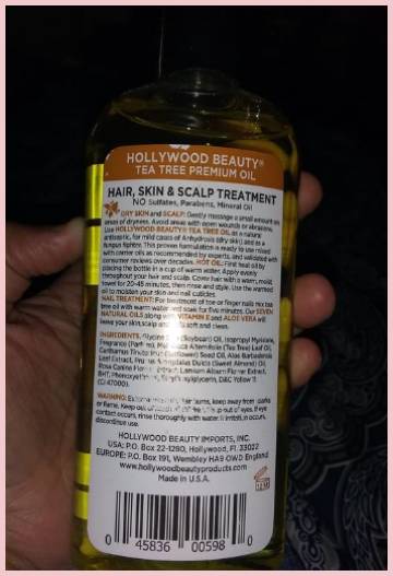 hollywood beauty tea tree oil