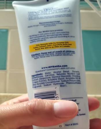 nivea skin firming cellulite gel cream