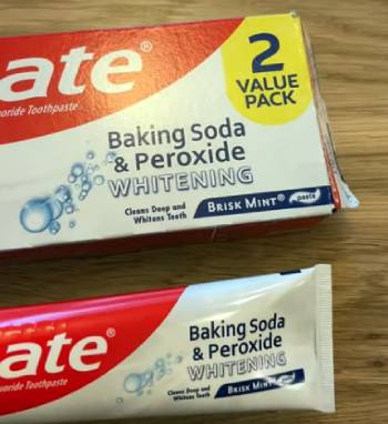 colgate baking soda peroxide toothpaste