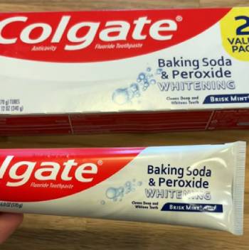 colgate baking soda peroxide toothpaste