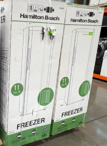 hamilton beach upright freezer