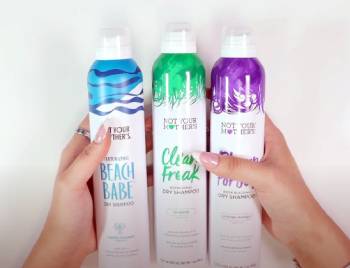 not your mother's dry shampoo