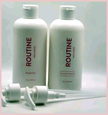 routine wellness shampoo and conditioner