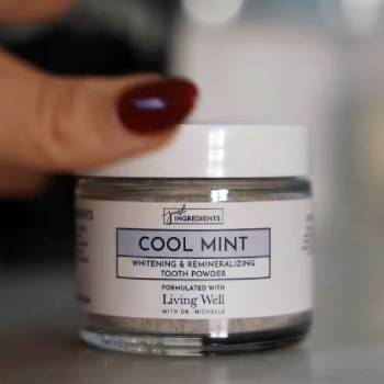 living well tooth powder