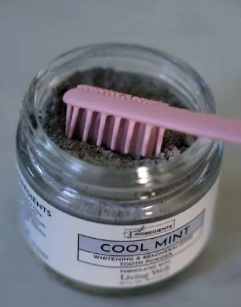 living well tooth powder