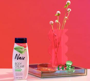 nair body cream vs shower cream