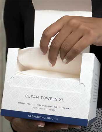 Clean Skin Club Towel