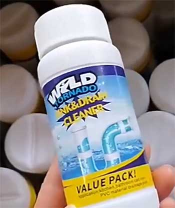 Wild Tornado Sink And Drain Cleaner