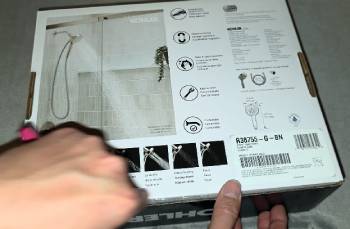 kohler tellin shower head