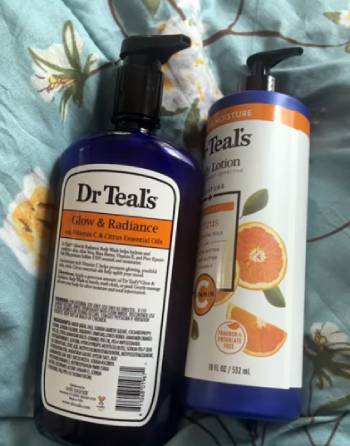 dr teal's body wash