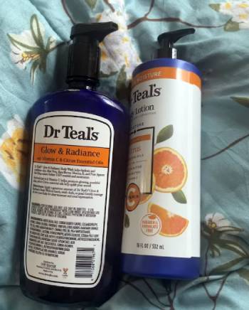 dr teal's body wash