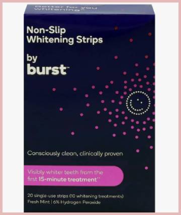 burst whitening strips