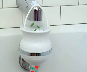 tubo bath filter