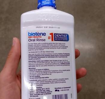 biotene dry mouth oral rinse