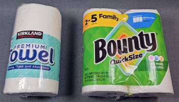 kirkland paper towels vs bounty