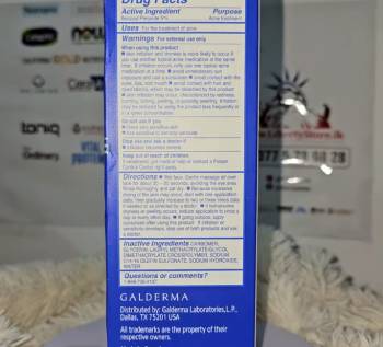 differin face wash