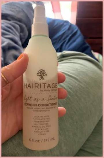 hairitage leave in conditioner