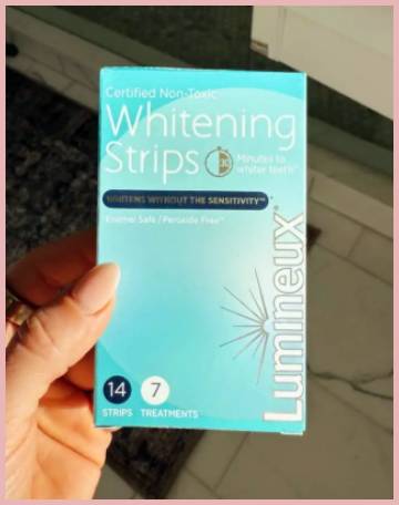 lumineux whitening strips