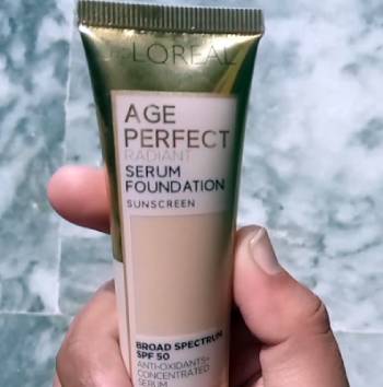 l'oreal age perfect radiant serum foundation