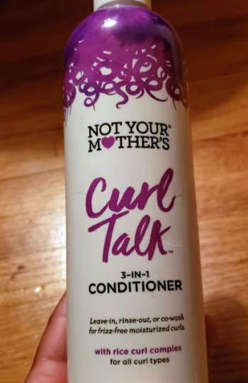 not your mother's curl talk leave-in conditioner