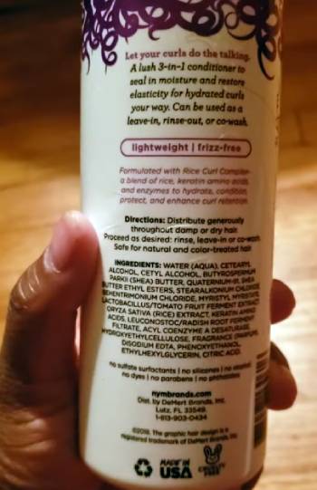 not your mother's curl talk leave-in conditioner