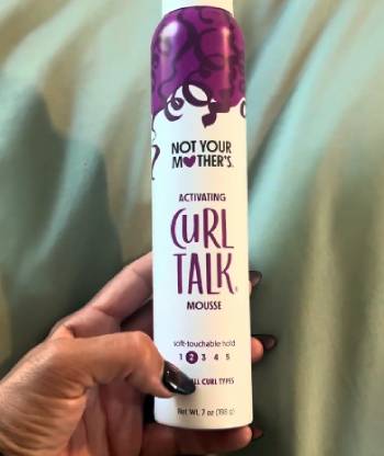 not your mother's curl talk mousse