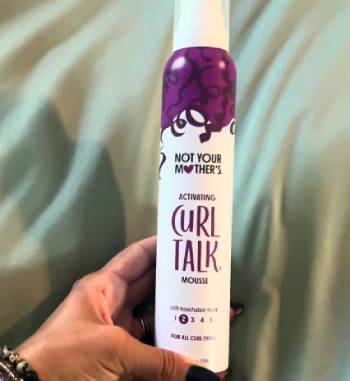 not your mother's curl talk mousse