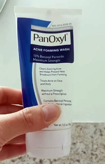 panoxyl face wash