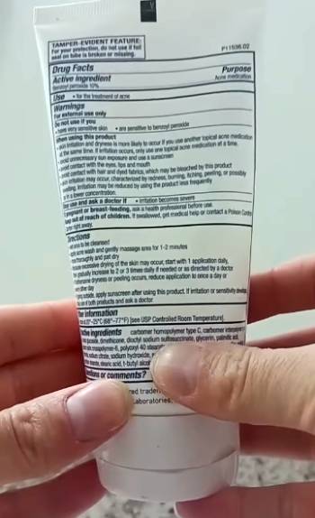 panoxyl face wash