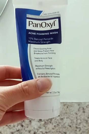 panoxyl face wash