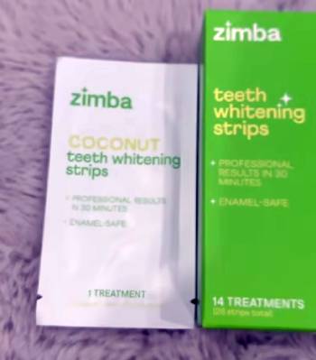 zimba whitening strips